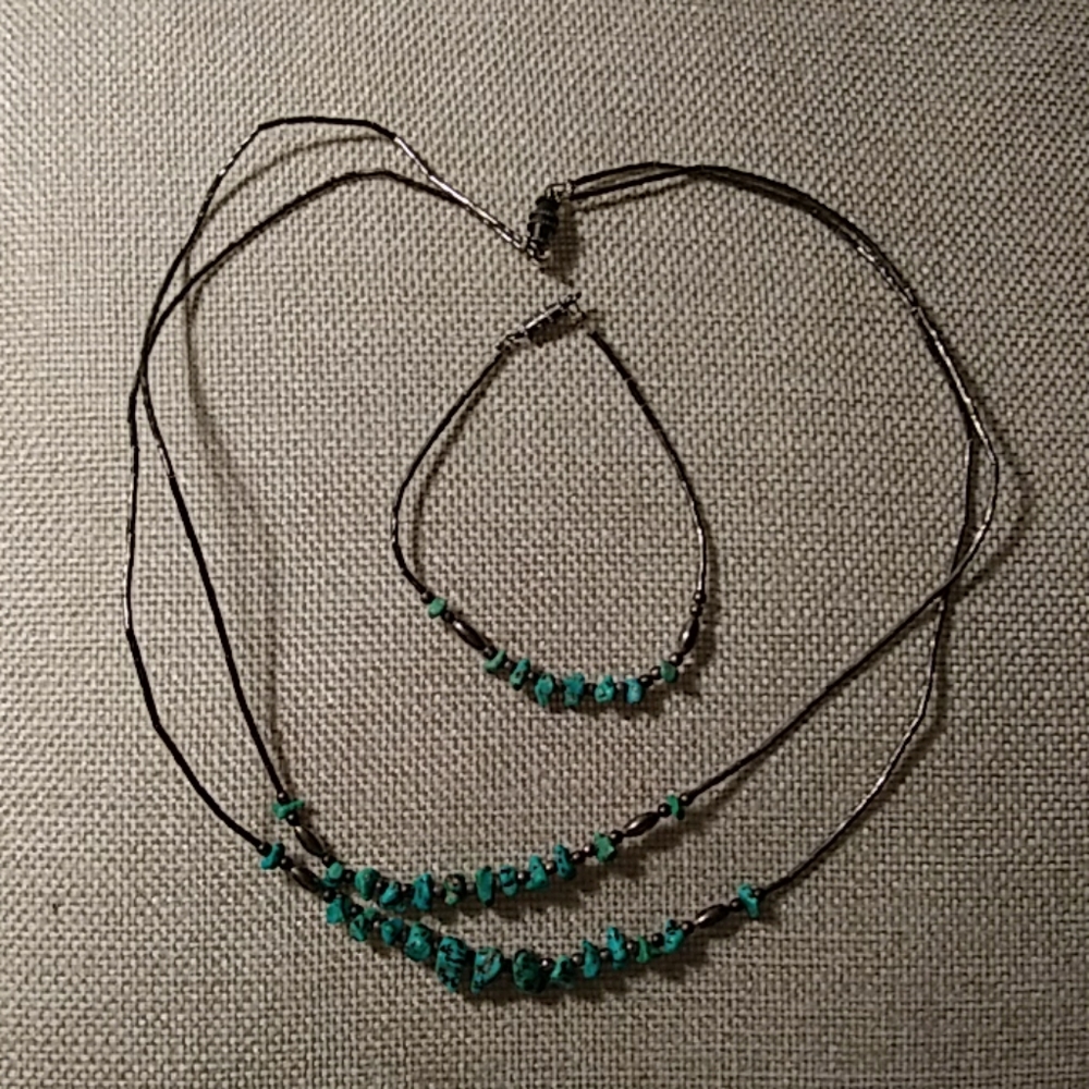Vintage Turquoise Set